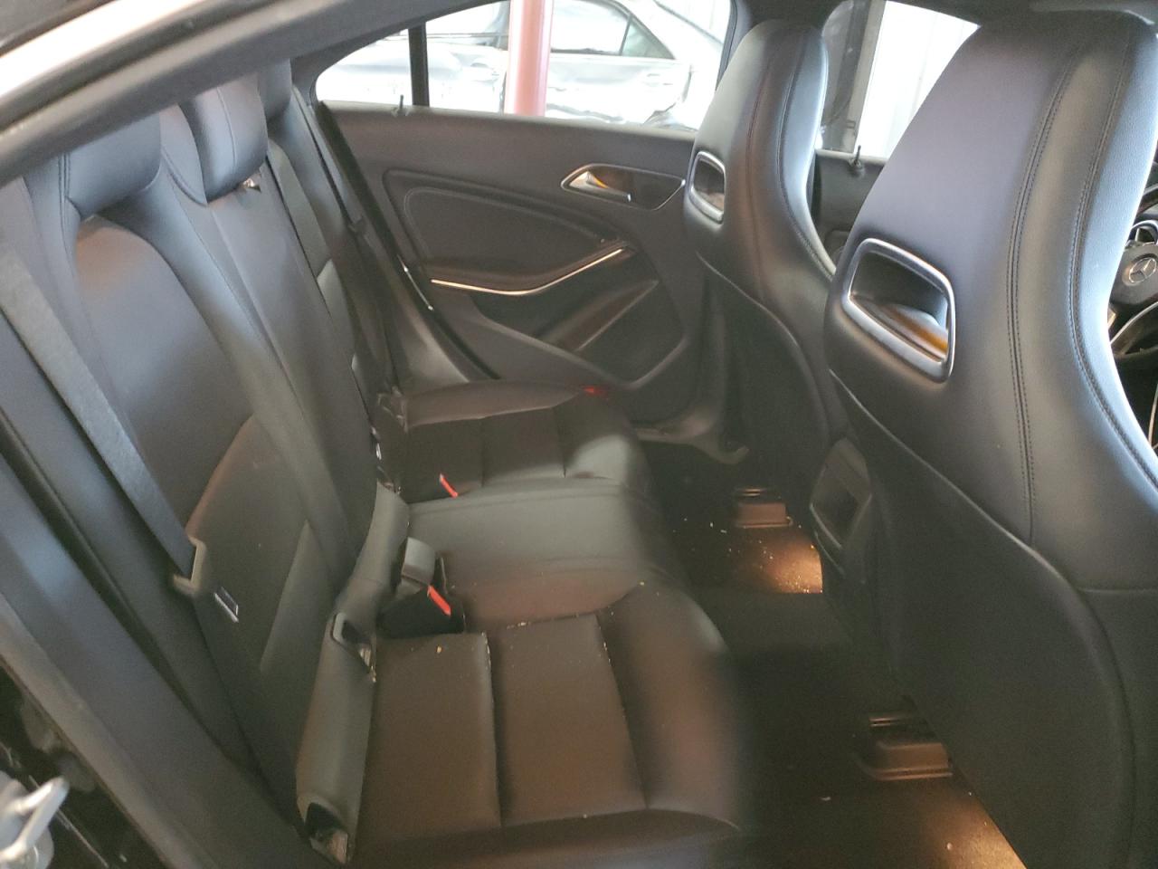 2014 Mercedes-Benz CLA-klasse VIN WDDSJ4GB6EN129929 Copart auction photo, front end / undercarriage damage thumbnail 11