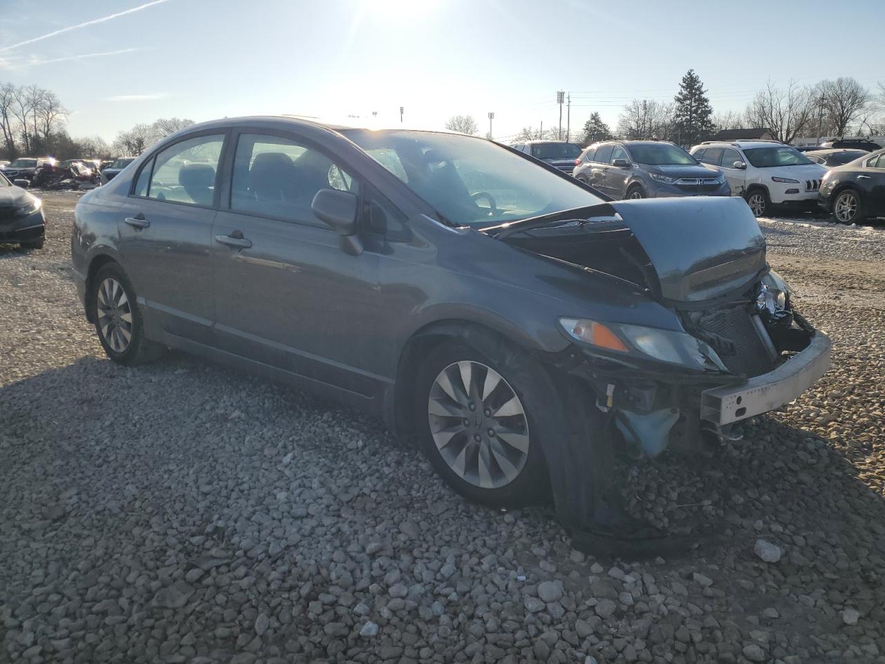 2010 Honda Civic VIN 19XFA1F80AE024737 Copart auction photo, front end damage thumbnail 4
