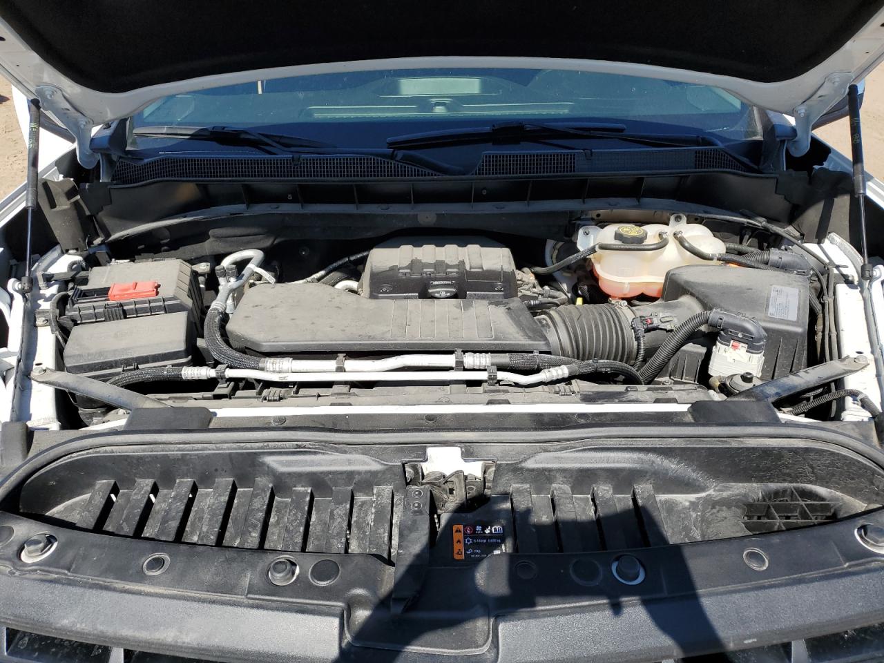 2021 Chevrolet Silverado VIN 1GCPYJEK0MZ359793 Copart auction photo, undercarriage / rear end damage thumbnail 12