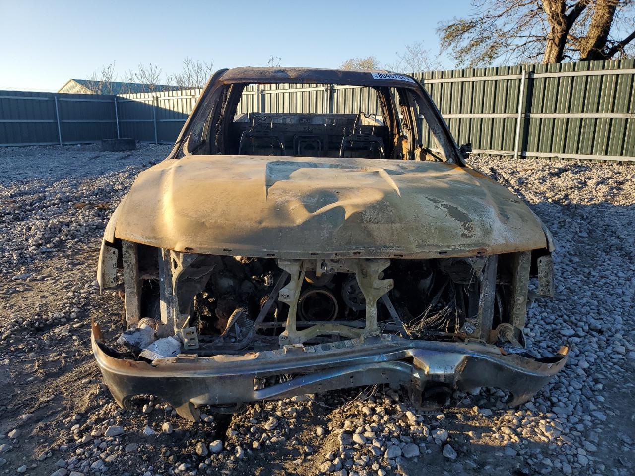 2013 GMC Sierra VIN 3GTP2VE73DG221315 Copart auction photo, burn damage thumbnail 5