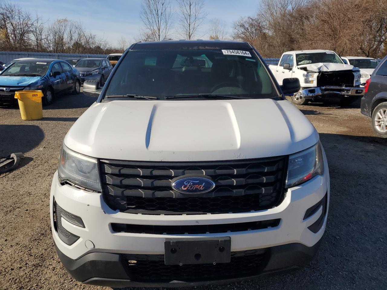 2017 Ford Explorer VIN 1FM5K8ARXHGA64007 Copart auction photo, side / front end damage thumbnail 5