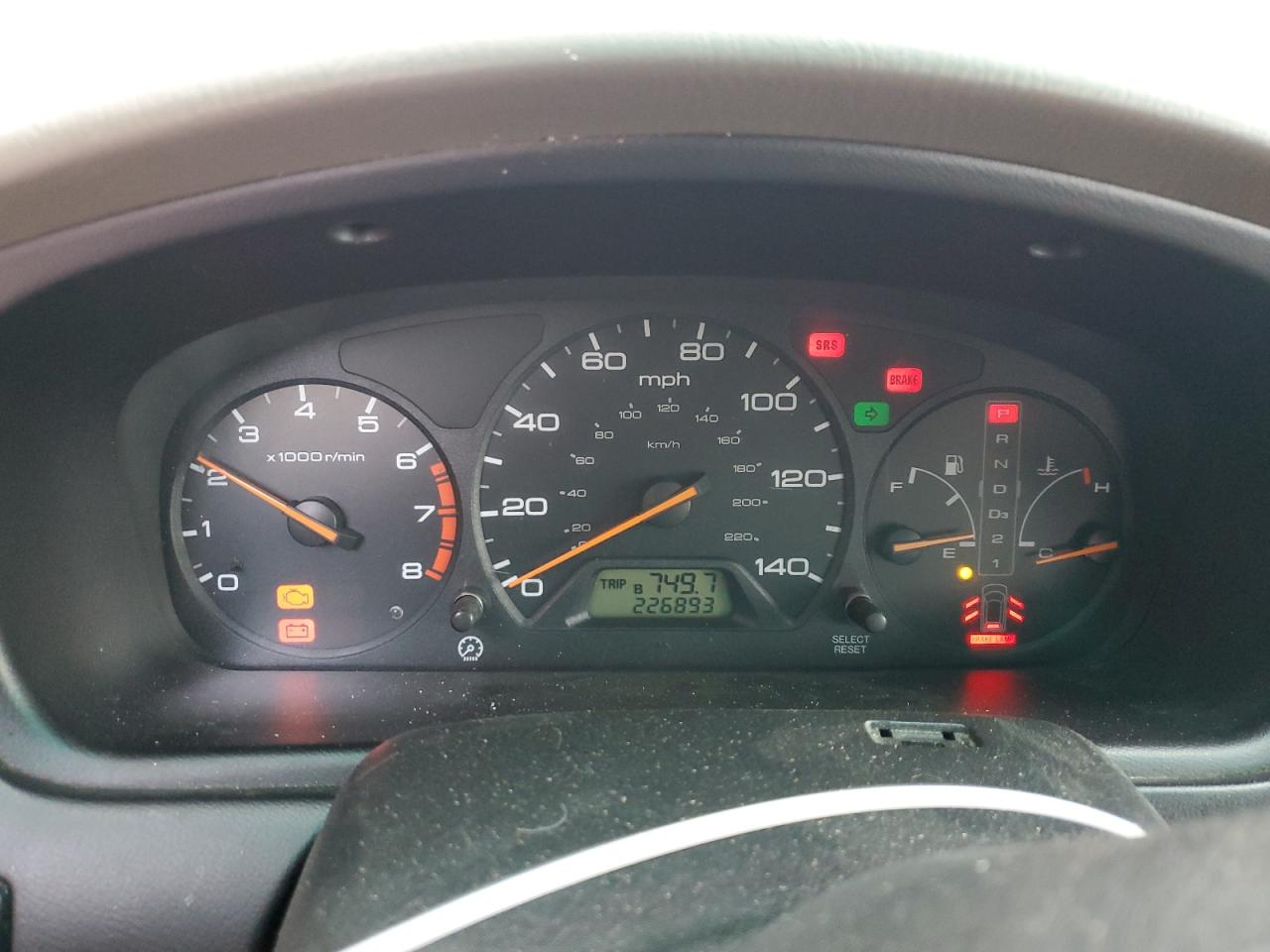 2003 Honda Odyssey VIN 5FNRL18653B155663 Copart auction photo, front end / side damage thumbnail 9
