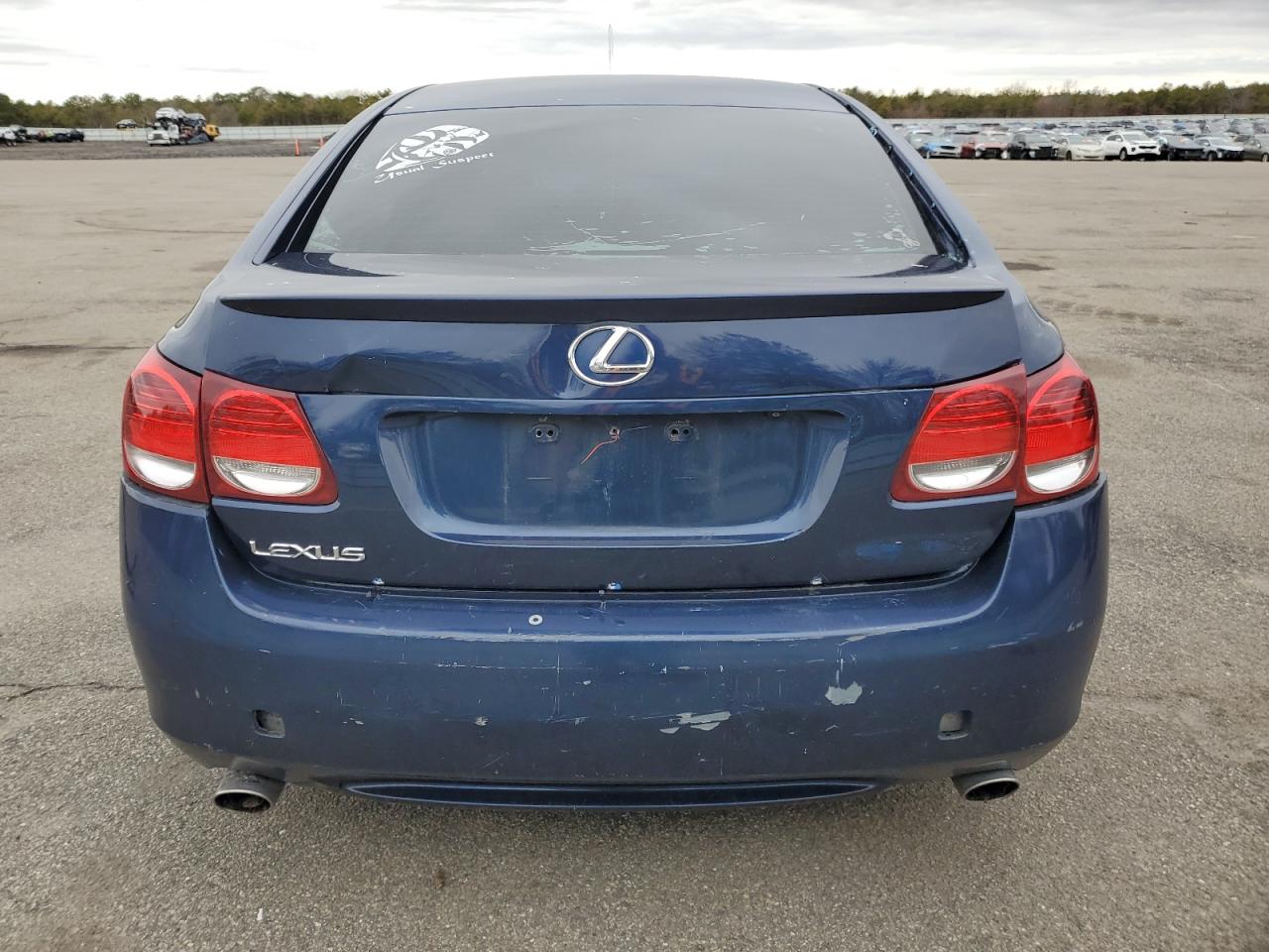 2006 Lexus GS 300 VIN JTHBH96S365016413 Copart auction photo, front end / rear end damage thumbnail 6