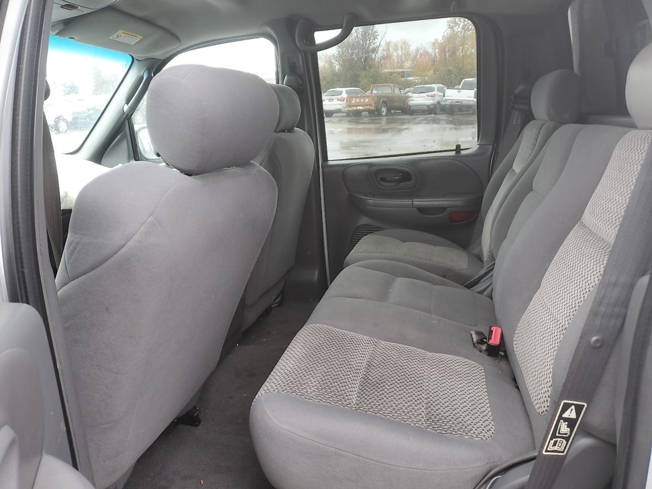 2003 Ford F-150 VIN 1FTRW08L63KB50563 Copart auction photo, side / front end damage thumbnail 10