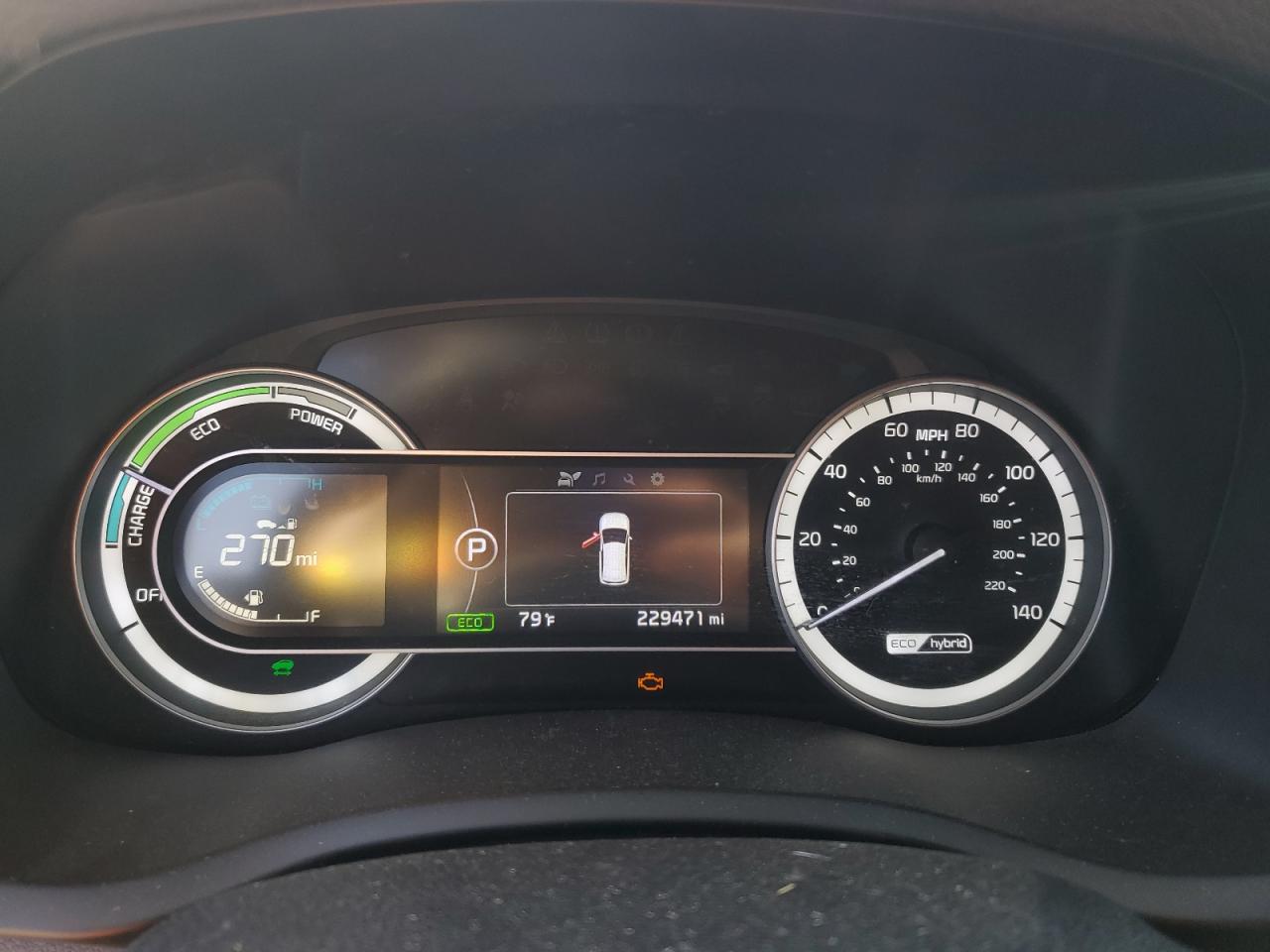 2018 KIA Niro VIN KNDCB3LC2J5125987 Copart auction photo, minor dent/scratches damage thumbnail 9