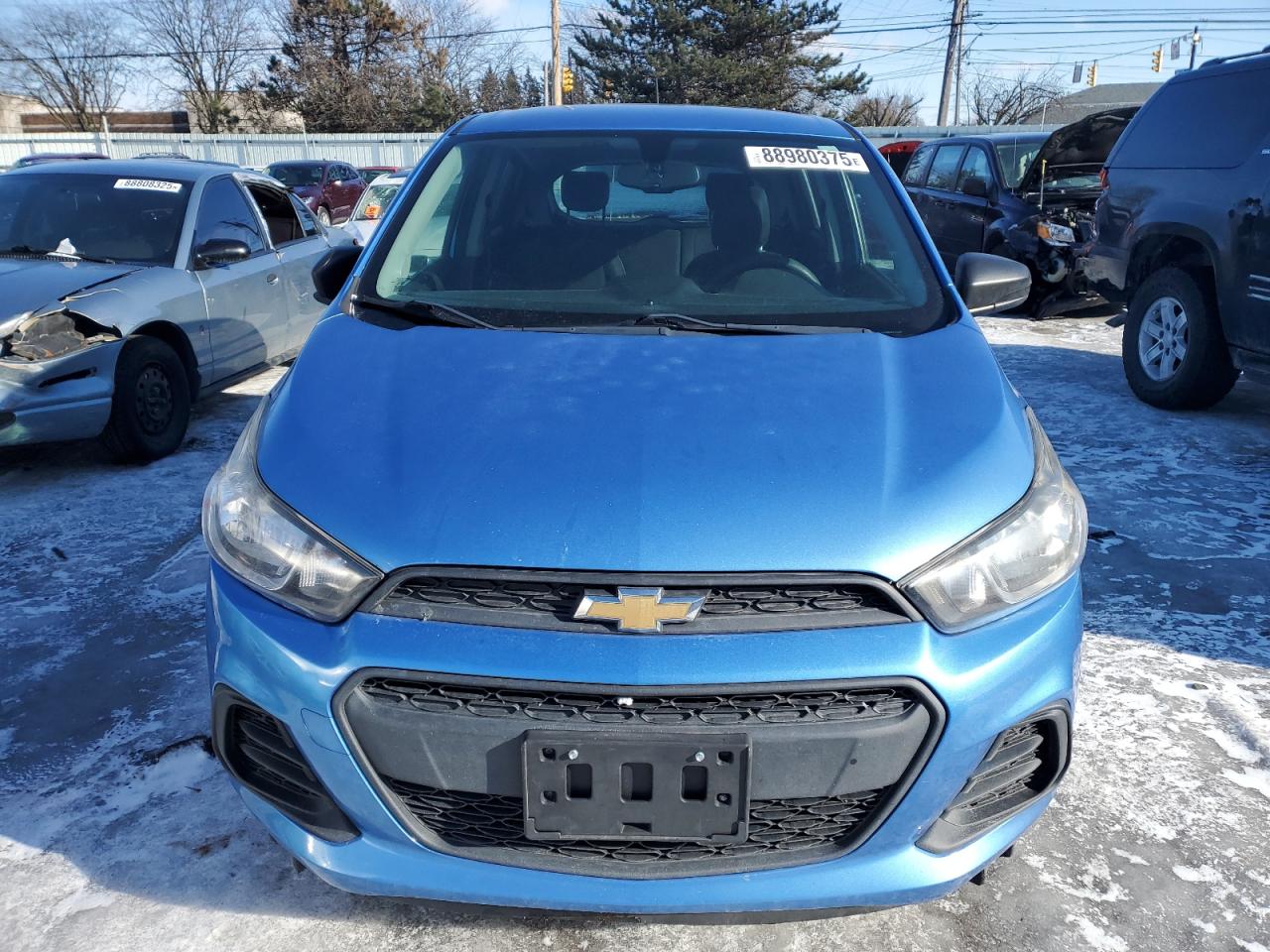 2017 Chevrolet Spark VIN KL8CB6SA1HC712472 Copart auction photo, rear end / side damage thumbnail 5