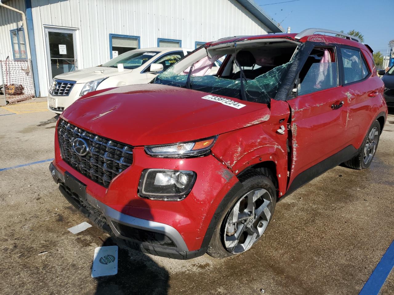 2022 Hyundai Venue VIN KMHRC8A37NU163312