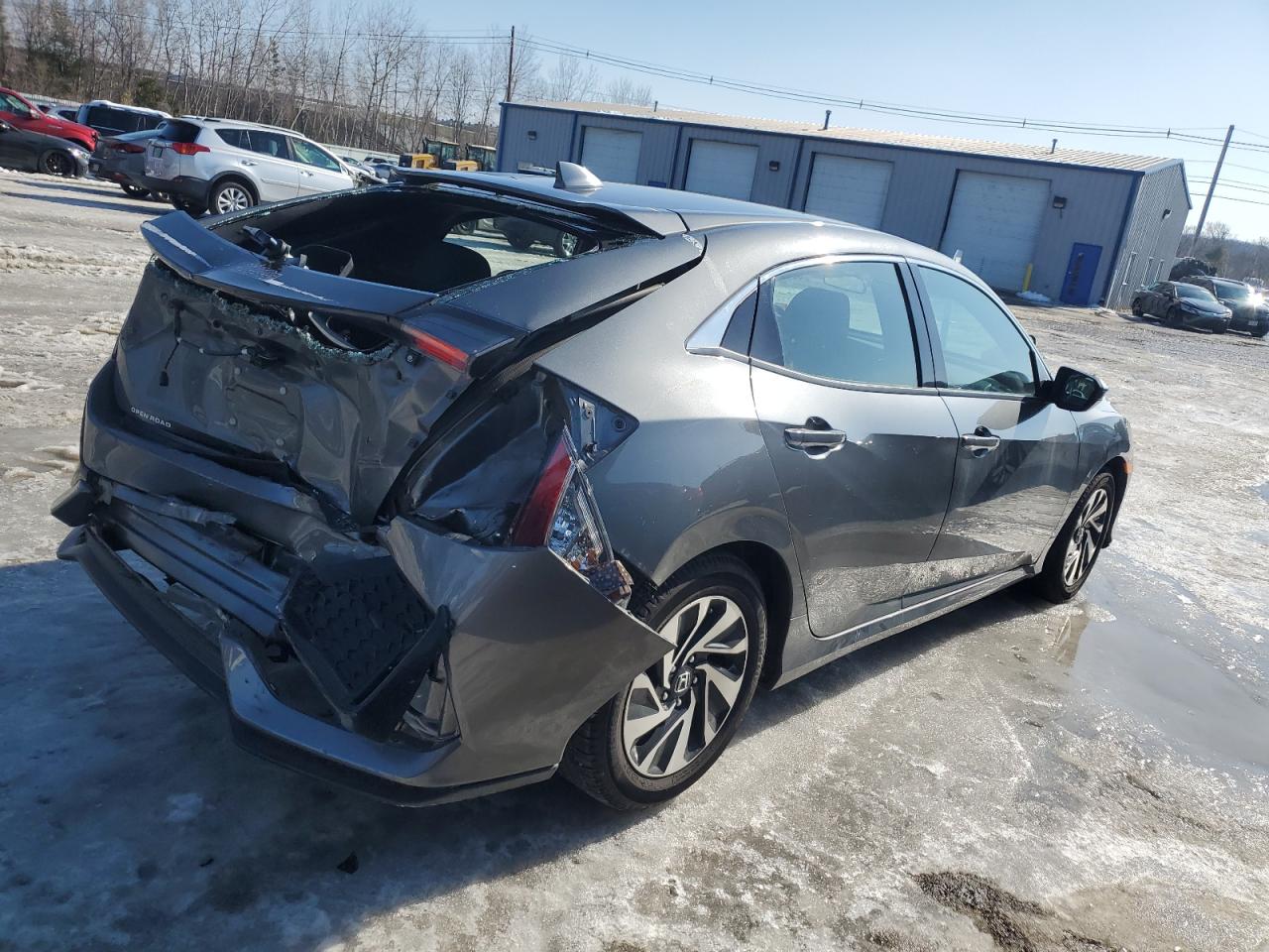 2017 Honda Civic VIN SHHFK7H25HU417824 Copart auction photo, rear end damage thumbnail 3