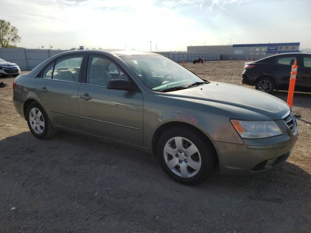 2009 Hyundai Sonata VIN 5NPET46C69H446028 Copart auction photo, side damage thumbnail 4