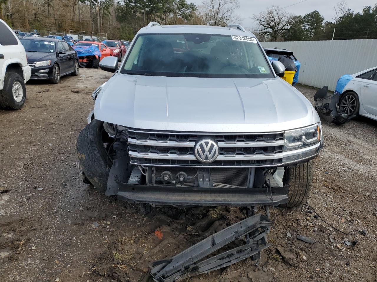 2018 Volkswagen Atlas VIN 1V2ER2CA4JC542664 Copart auction photo, front end damage thumbnail 5