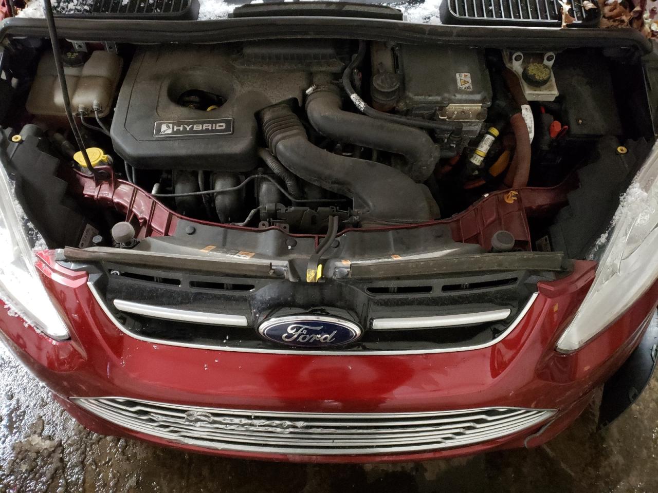 2014 Ford C-MAX VIN 1FADP5BU6EL504638 Copart auction photo, rear end / minor dent/scratches damage thumbnail 12