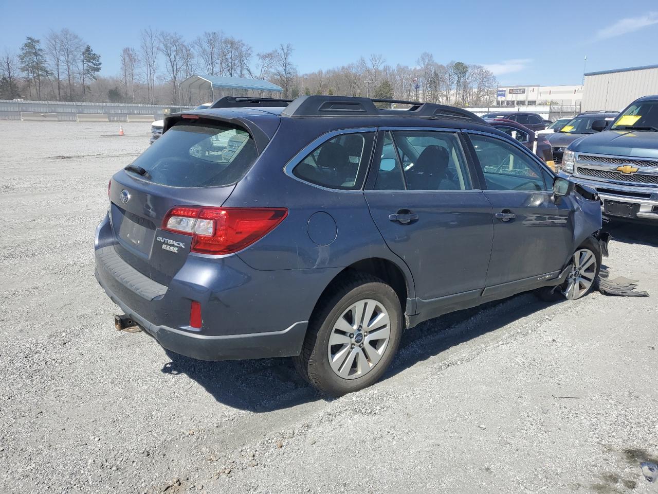 2017 Subaru Outback VIN 4S4BSAAC5H3304674 Copart auction photo, front end damage thumbnail 3