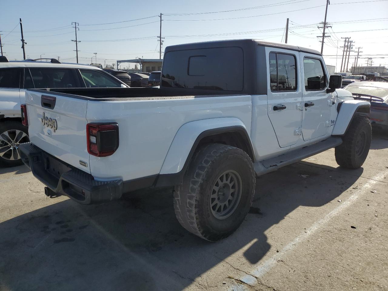 2021 Jeep Gladiator VIN 1C6HJTFGXML504007 Copart auction photo, front end damage thumbnail 3