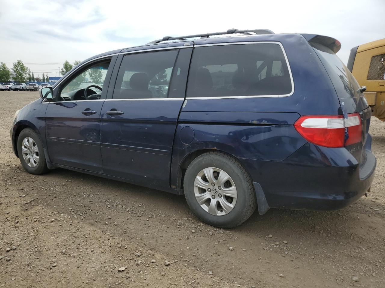 2007 Honda Odyssey VIN 5FNRL38457B501694 Copart auction photo, hail / rear end damage thumbnail 2