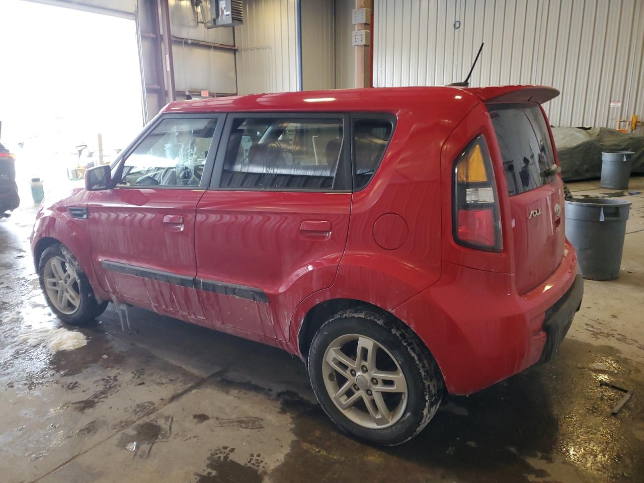 2010 KIA Soul VIN KNDJT2A28A7125456 Copart auction photo, front end / undercarriage damage thumbnail 2