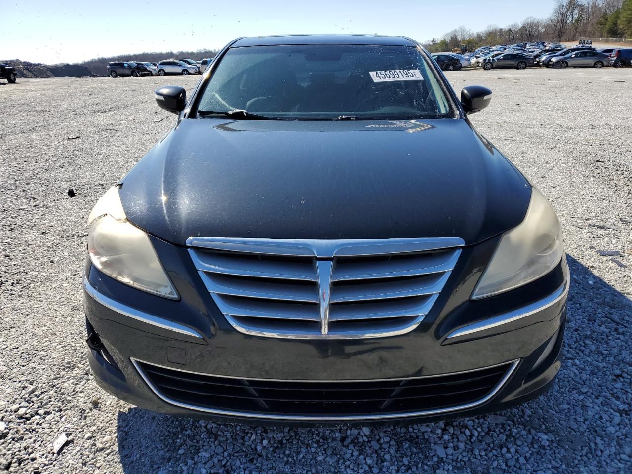 2012 Hyundai Genesis VIN KMHGC4DD4CU166573 Copart auction photo, all over / mechanical damage thumbnail 5