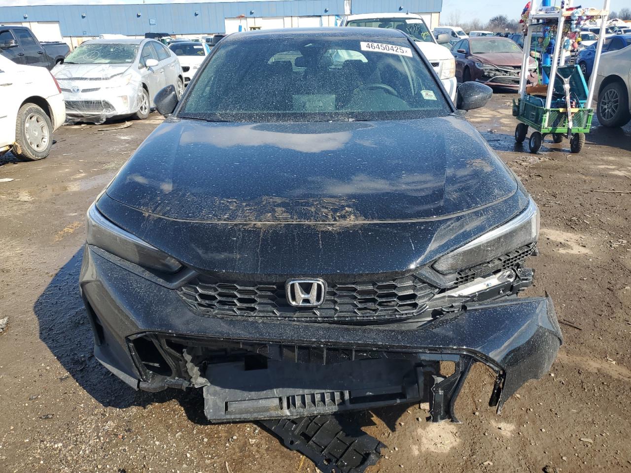 2025 Honda Civic VIN 19XFL2H87SE009828 Copart auction photo, front end damage thumbnail 5