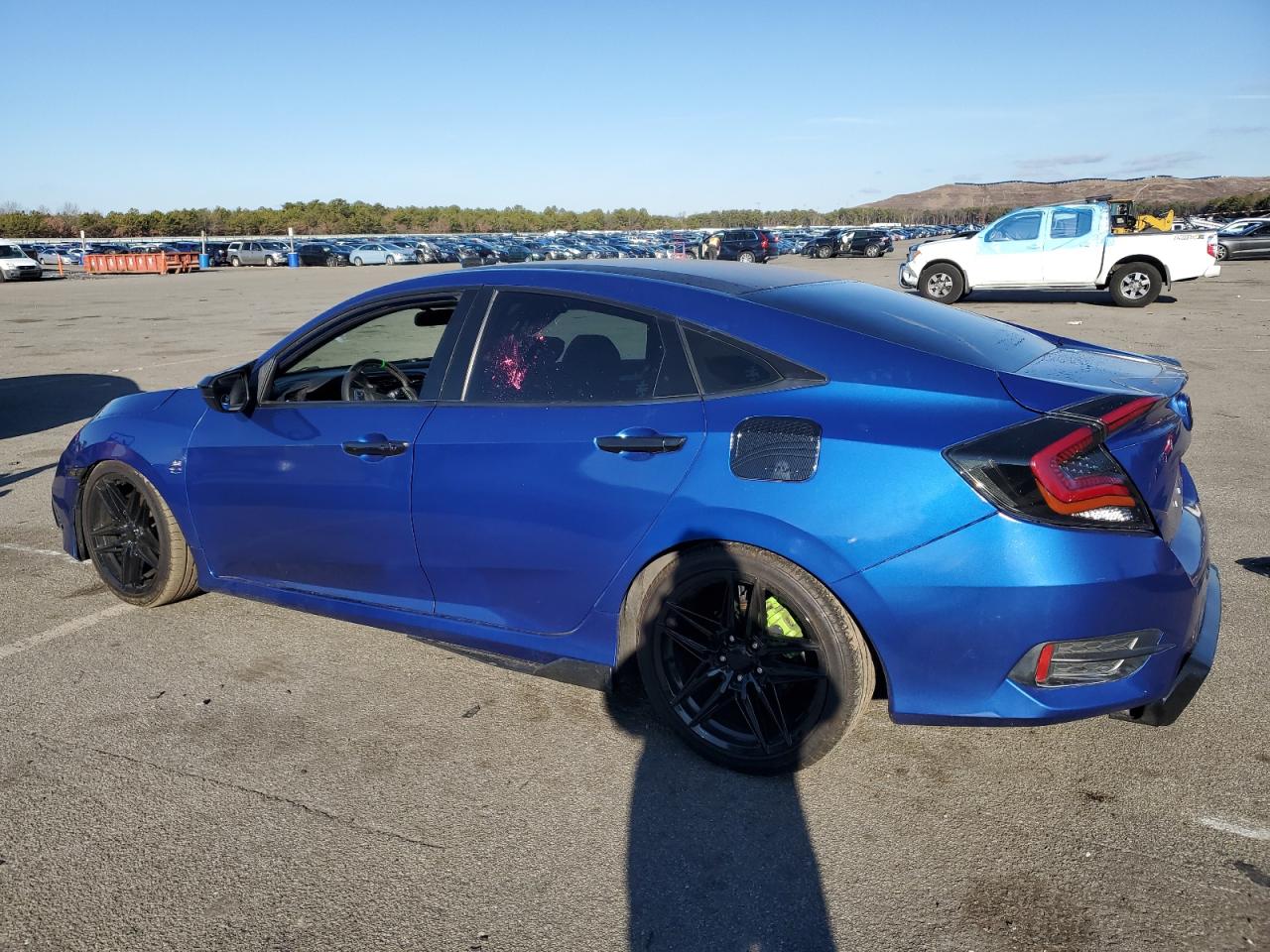 2020 Honda Civic VIN 2HGFC2F86LH563937 Copart auction photo, all over damage thumbnail 2