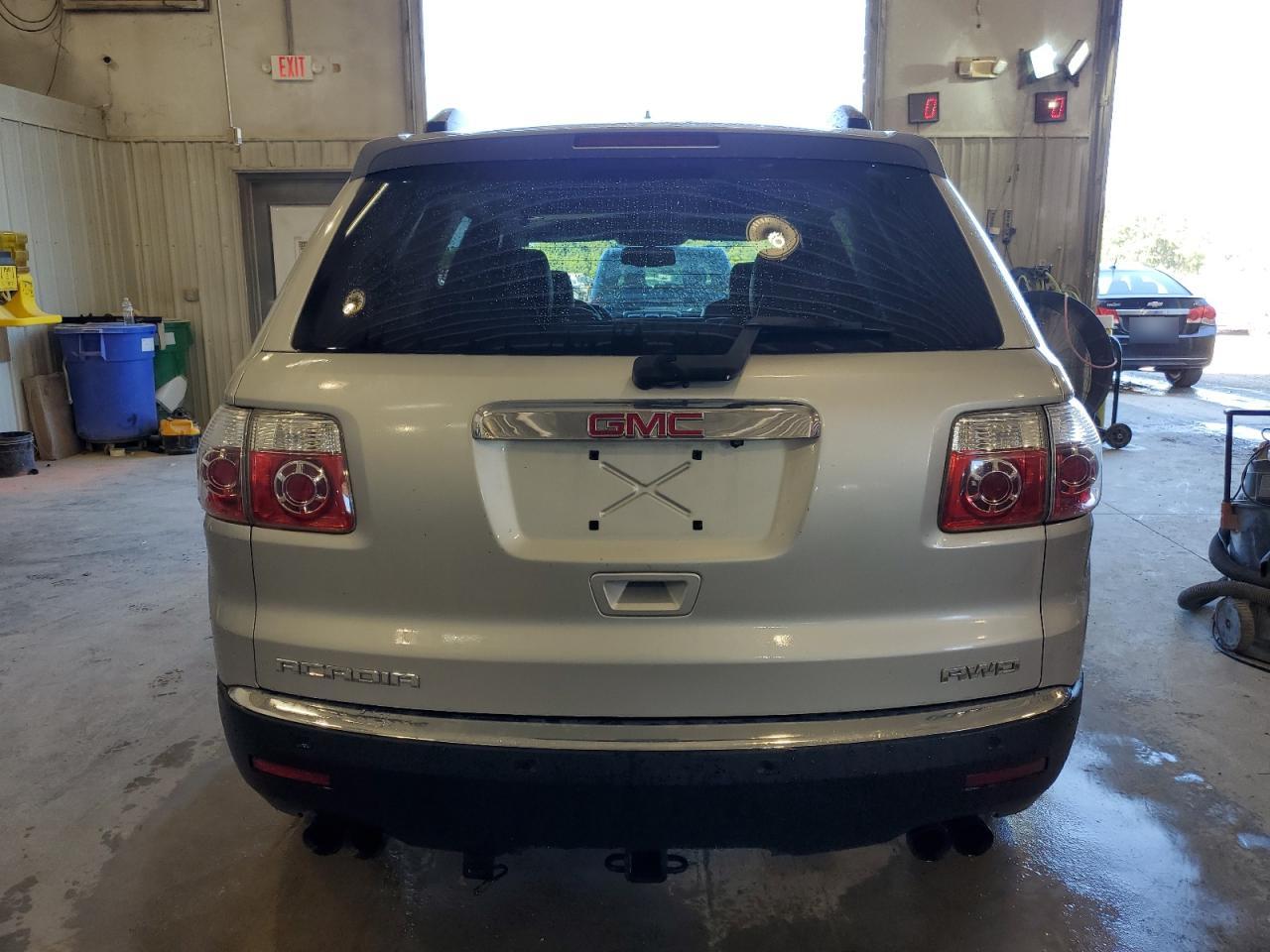 2011 GMC Acadia VIN 1GKKVRED1BJ363872 Copart auction photo, front end / side damage thumbnail 6