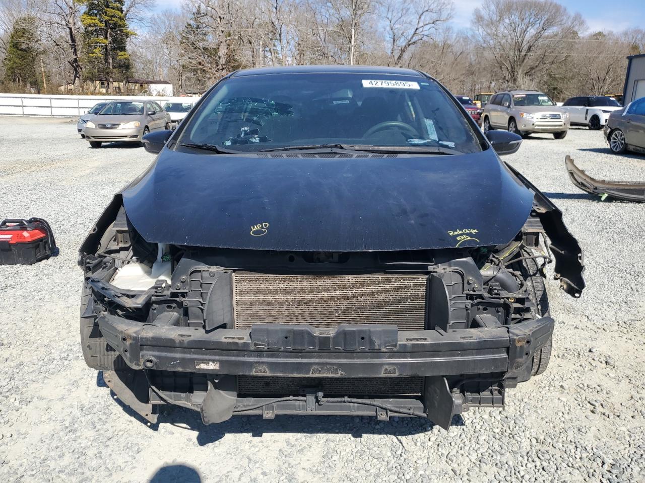 2016 KIA Forte VIN KNAFX4A61G5592793 Copart auction photo, front end / rear end damage thumbnail 5