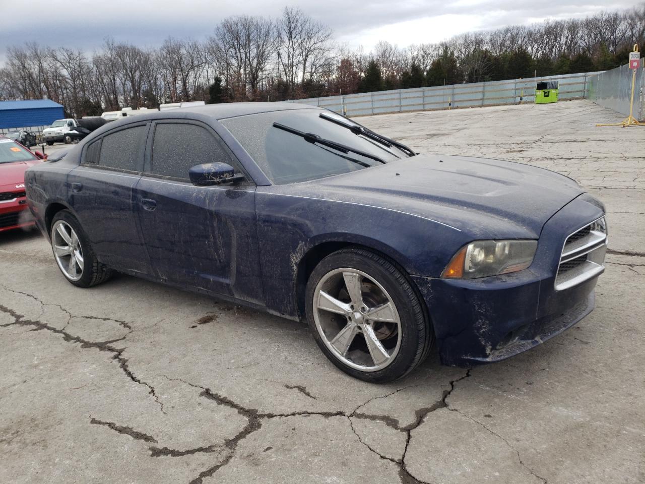 2014 Dodge Charger VIN 2C3CDXCT5EH342874 Copart auction photo, undercarriage damage thumbnail 4