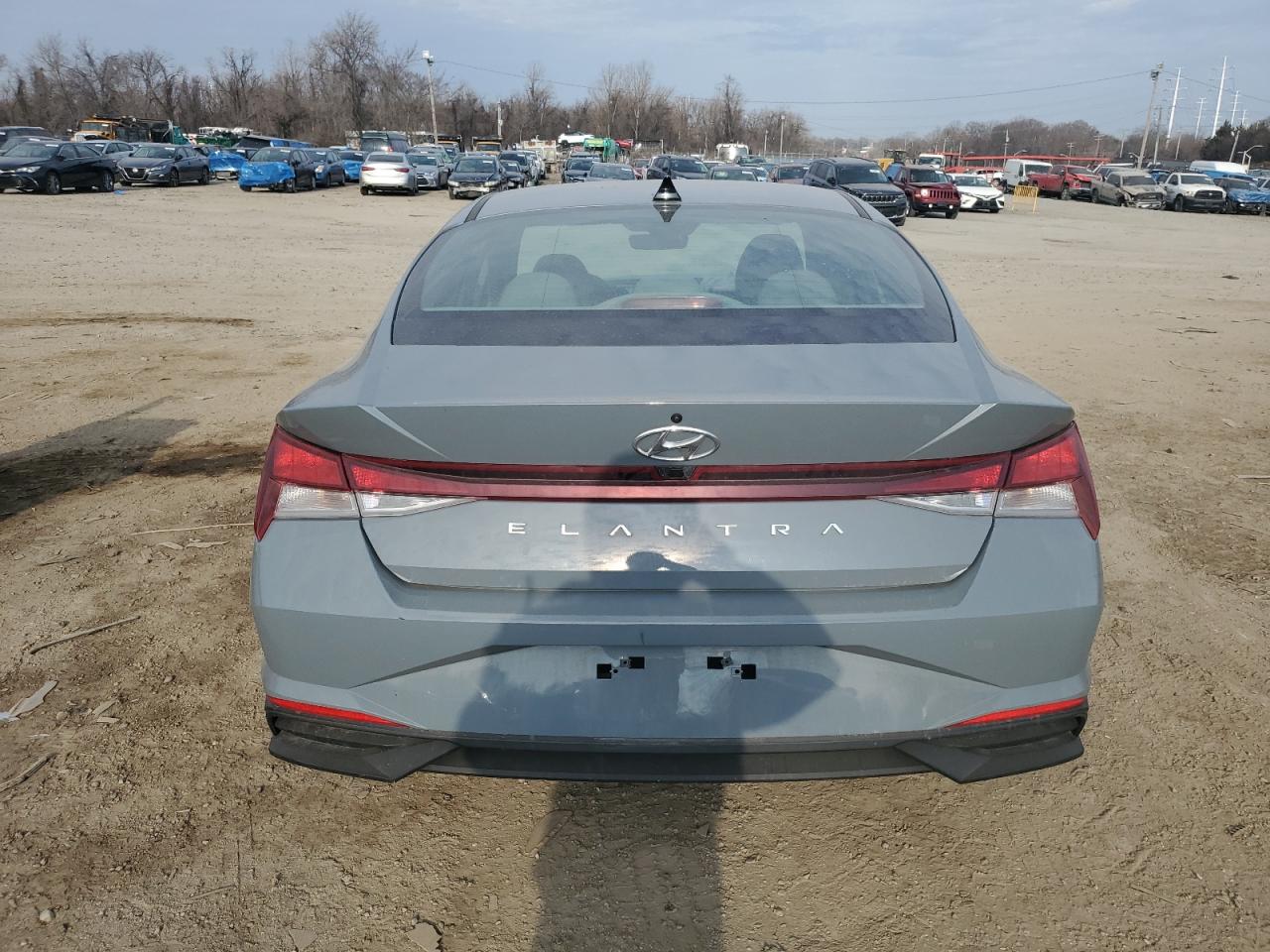 2021 Hyundai Elantra VIN KMHLS4AG4MU209519 Copart auction photo, front end damage thumbnail 6