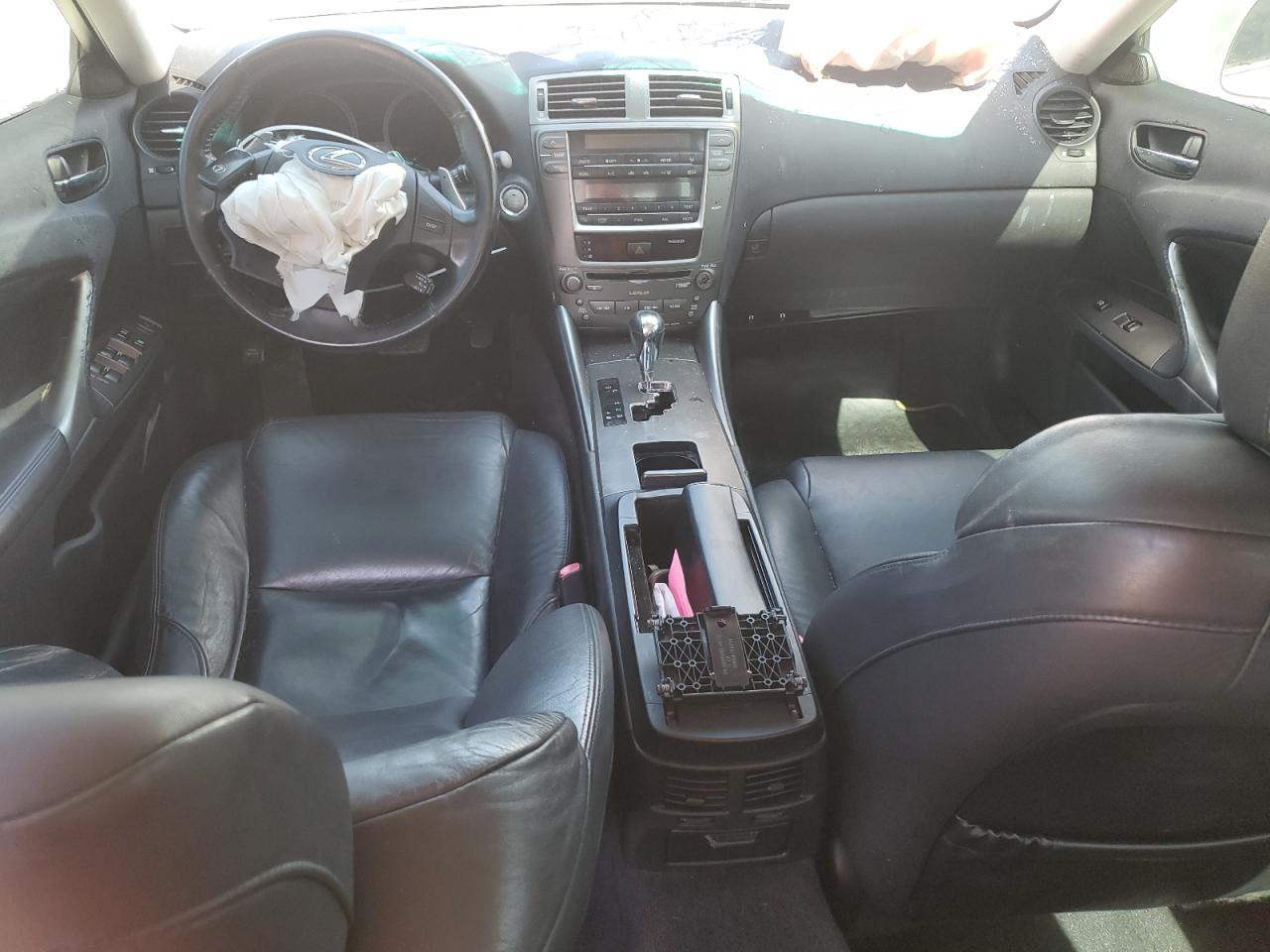 2008 Lexus IS VIN JTHBK262385079720 Copart auction photo, front end damage thumbnail 8