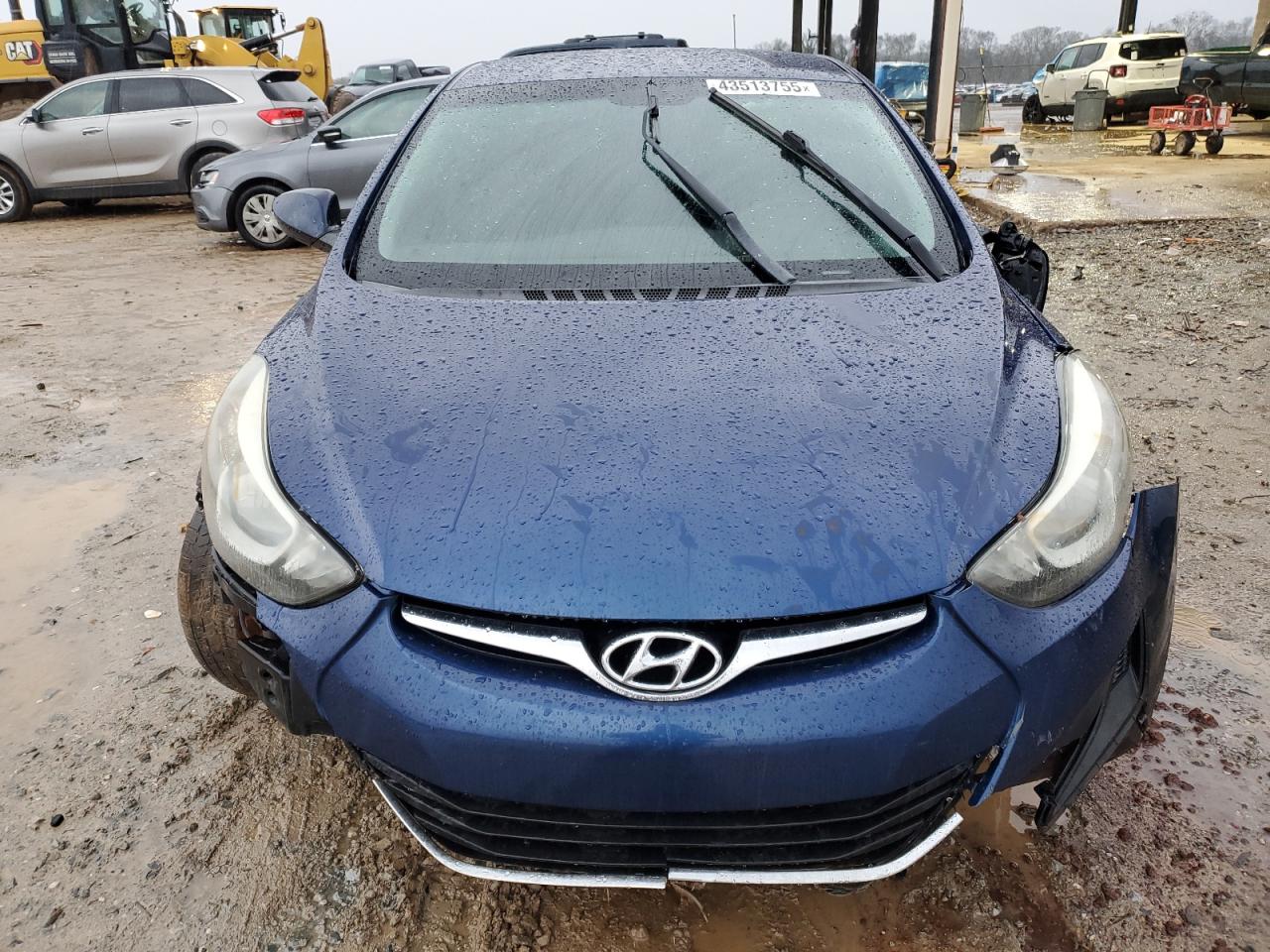 2015 Hyundai Elantra VIN 5NPDH4AE7FH588938 Copart auction photo, rollover damage thumbnail 5