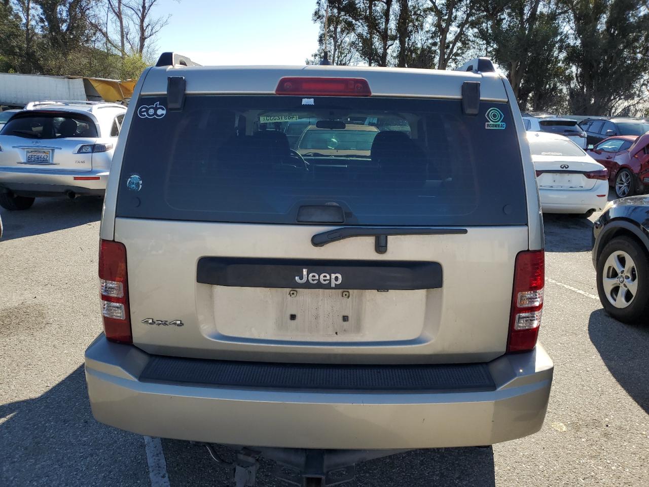 2010 Jeep Liberty (North America) VIN 1J4PN2GK1AW127464 Copart auction photo, side damage thumbnail 6
