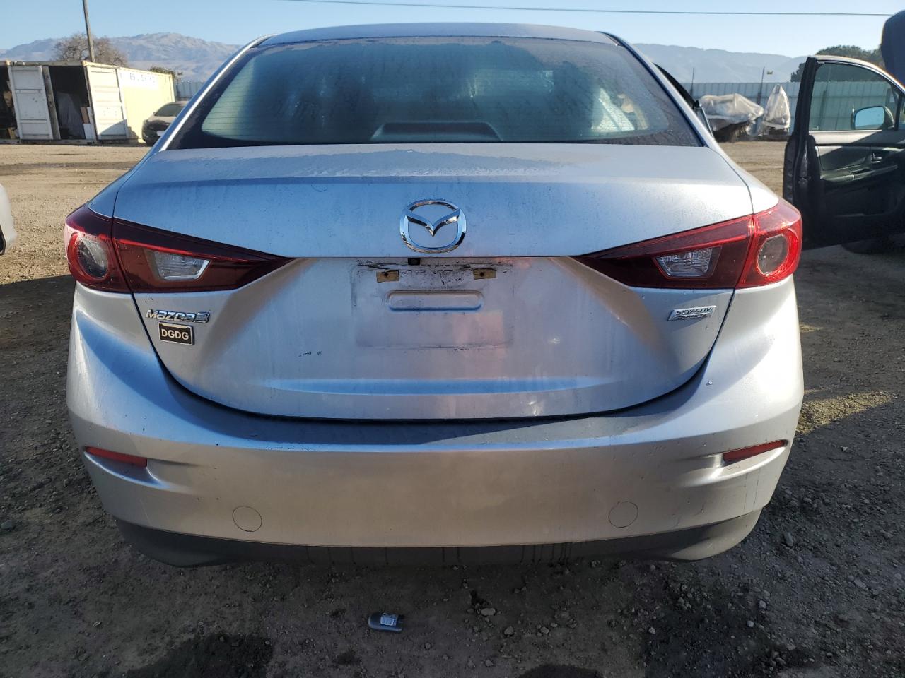 2017 Mazda 3 VIN JM1BN1U78H1102286 Copart auction photo, front end / side damage thumbnail 6