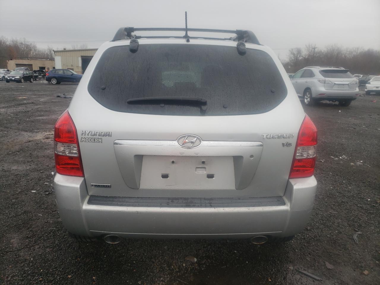 2008 Hyundai Tucson VIN KM8JN12D48U864996 Copart auction photo, minor dent/scratches damage thumbnail 6