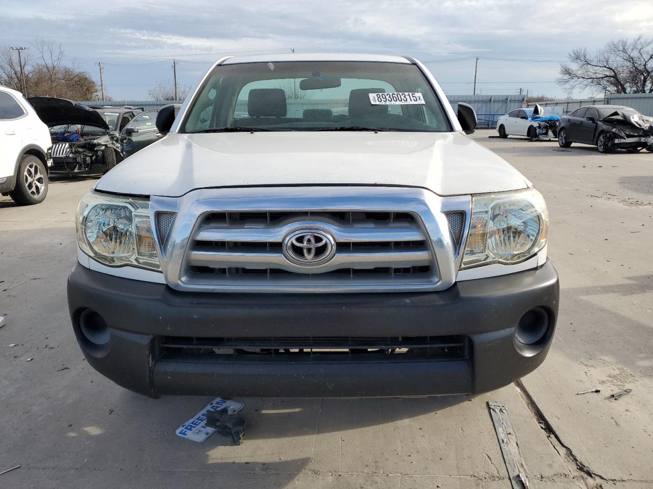 2007 Toyota Tacoma VIN 5TENX22N87Z373853 Copart auction photo, stripped damage thumbnail 5