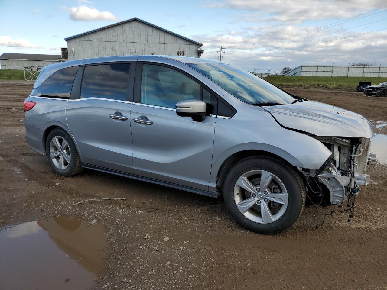 2020 Honda Odyssey VIN 5FNRL6H72LB016161 Copart auction photo, front end damage thumbnail 4