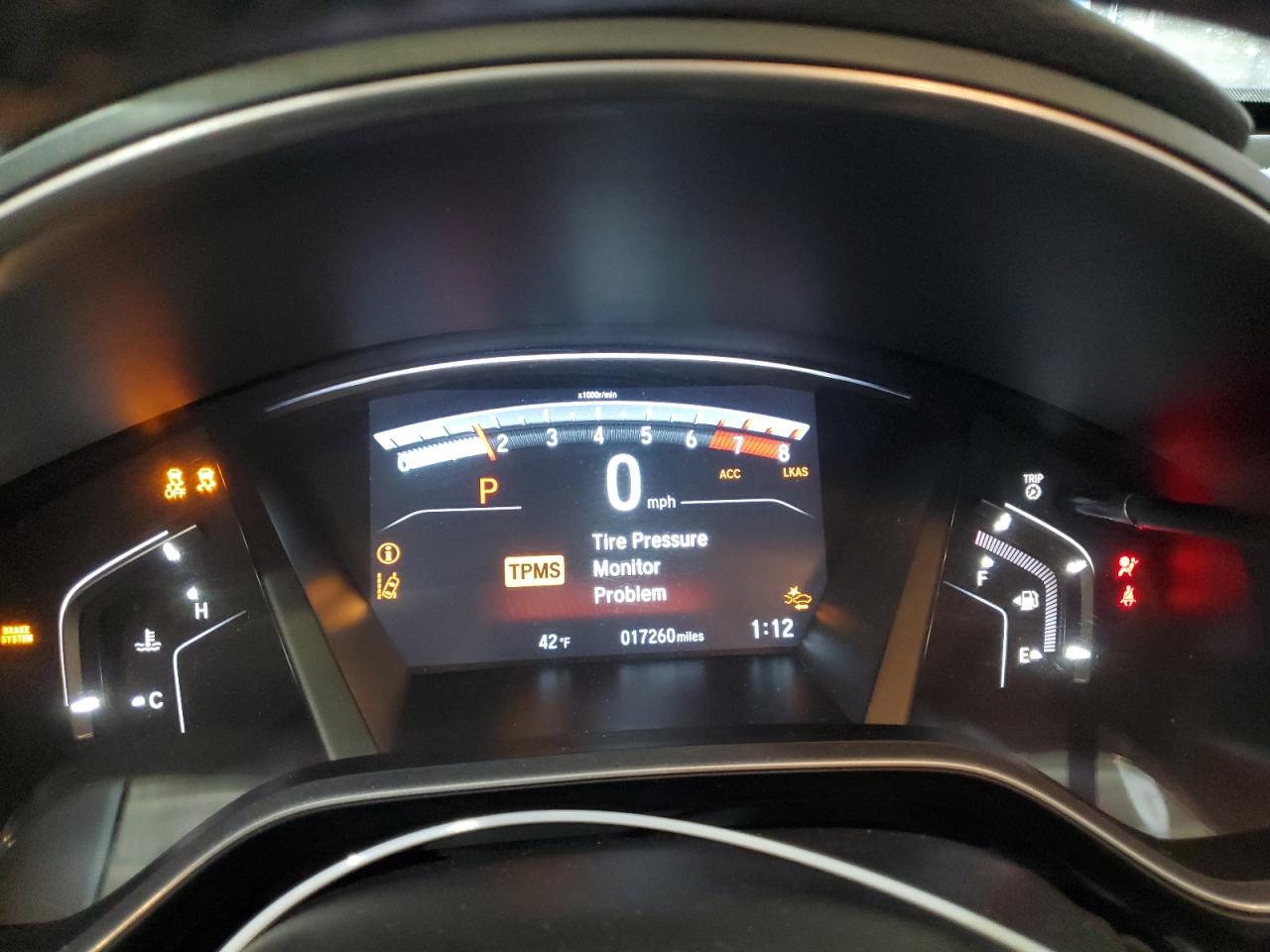 2019 Honda CR-V VIN 2HKRW2H90KH607364 Copart auction photo, front end damage thumbnail 9