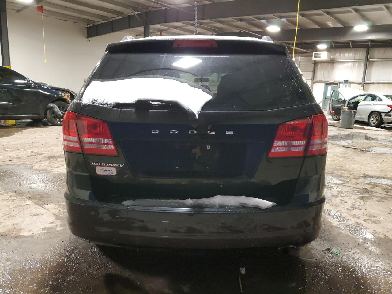 2018 Dodge Journey VIN 3C4PDCAB7JT184006 Copart auction photo, rear end / side damage thumbnail 6