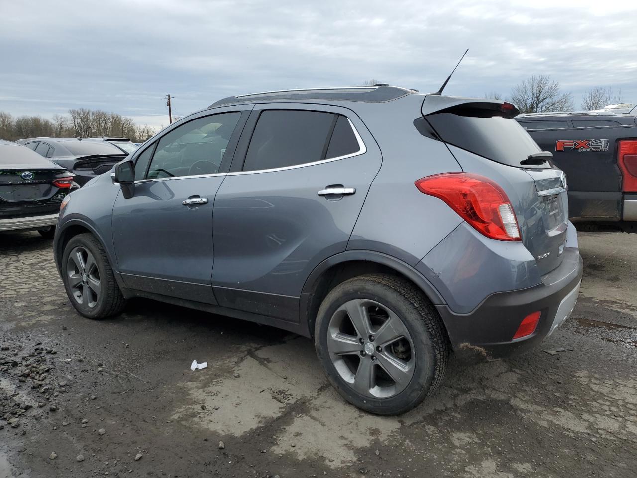 2014 Buick Encore VIN KL4CJASB2EB566035 Copart auction photo, normal wear damage thumbnail 2
