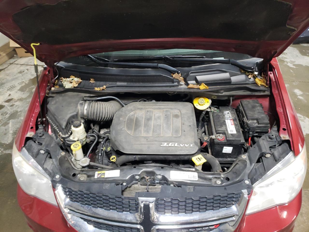 2014 Dodge Caravan VIN 2C4RDGBG8ER422206 Copart auction photo, rear end damage thumbnail 11