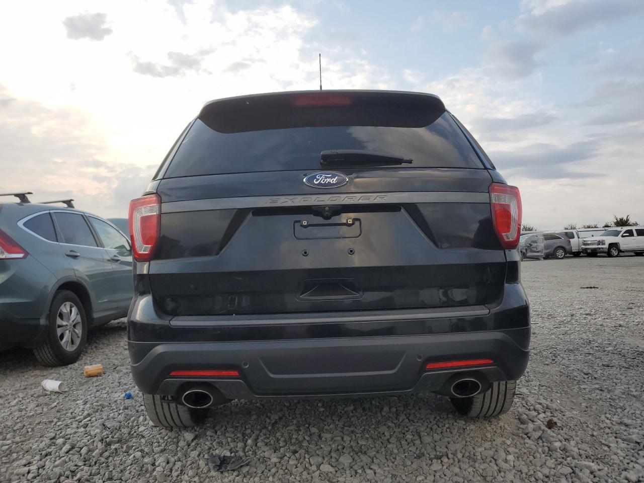 2018 Ford Explorer VIN 1FM5K7D84JGB29128 Copart auction photo, front end / minor dent/scratches damage thumbnail 6