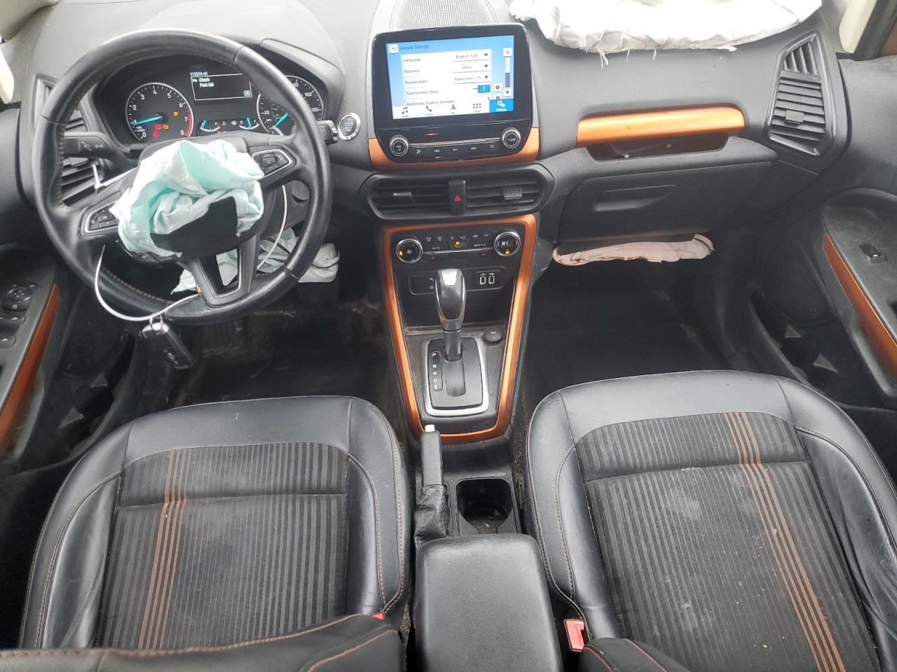 2018 Ford EcoSport VIN MAJ6P1CL1JC158340 Copart auction photo, front end damage thumbnail 8