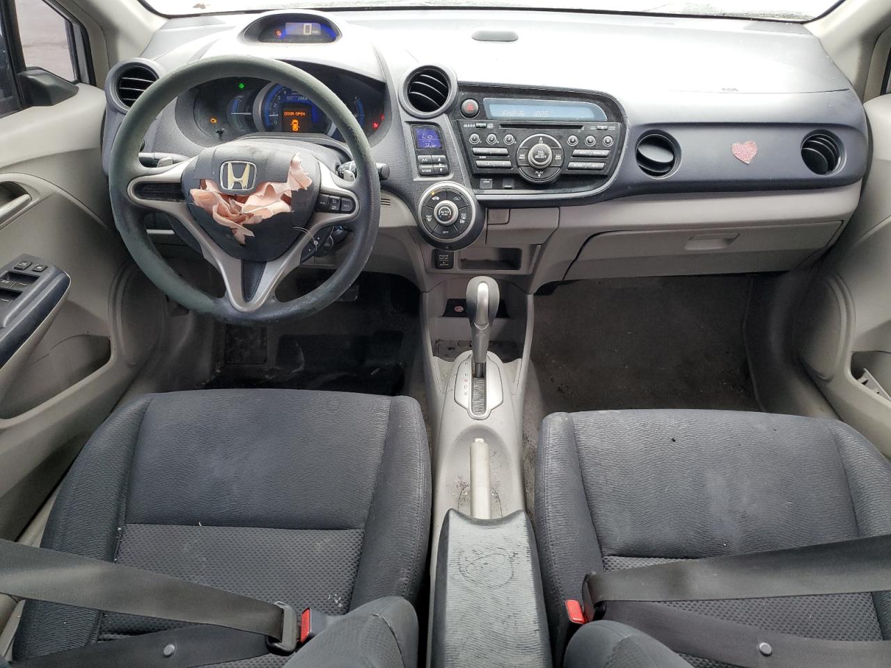 2010 Honda Insight VIN JHMZE2H7AS017991 Copart auction photo, rear end / minor dent/scratches damage thumbnail 8