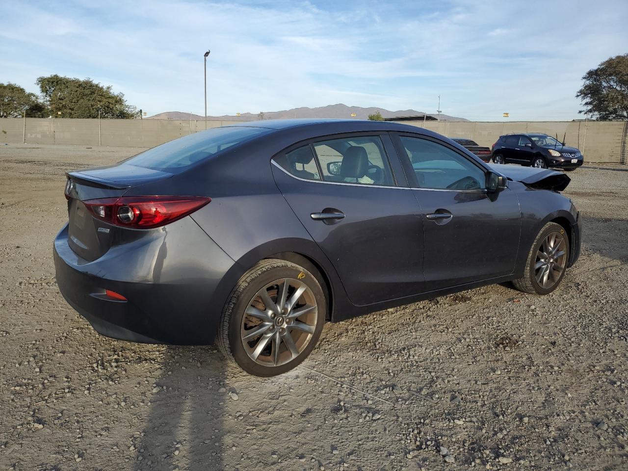 2018 Mazda 3 VIN 3MZBN1V30JM246156 Copart auction photo, front end damage thumbnail 3