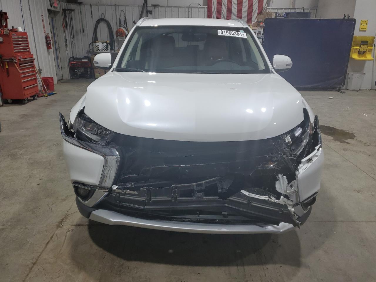 2018 Mitsubishi Outlander VIN JA4AZ3A38JZ031816 Copart auction photo, front end damage thumbnail 5