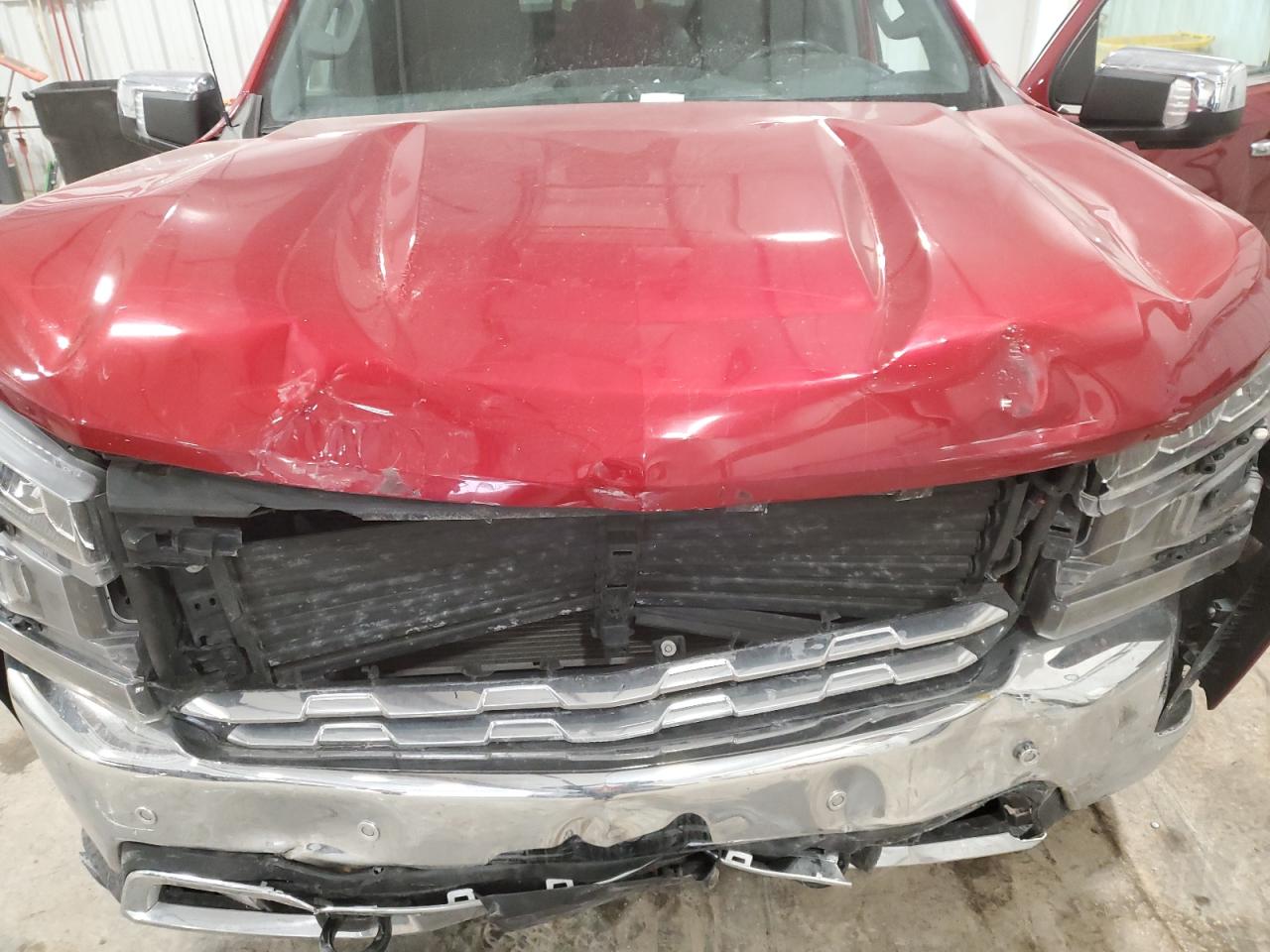 2021 Chevrolet Silverado VIN 3GCUYGED1MG190018 Copart auction photo, front end damage thumbnail 11