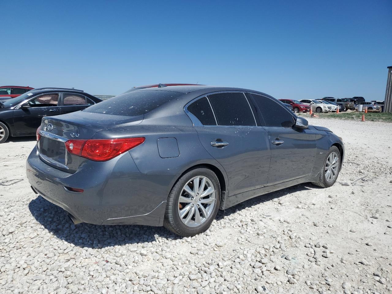 2016 Infiniti Q50 VIN JN1EV7AP6GM305276 Copart auction photo, mechanical / minor dent/scratches damage thumbnail 3