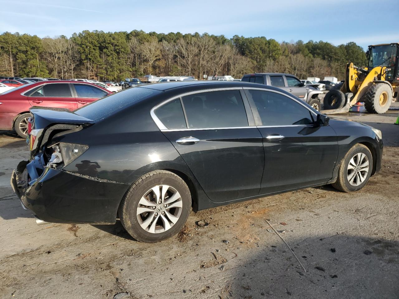 2015 Honda Accord VIN 1HGCR2F34FA153663 Copart auction photo, rear end damage thumbnail 3