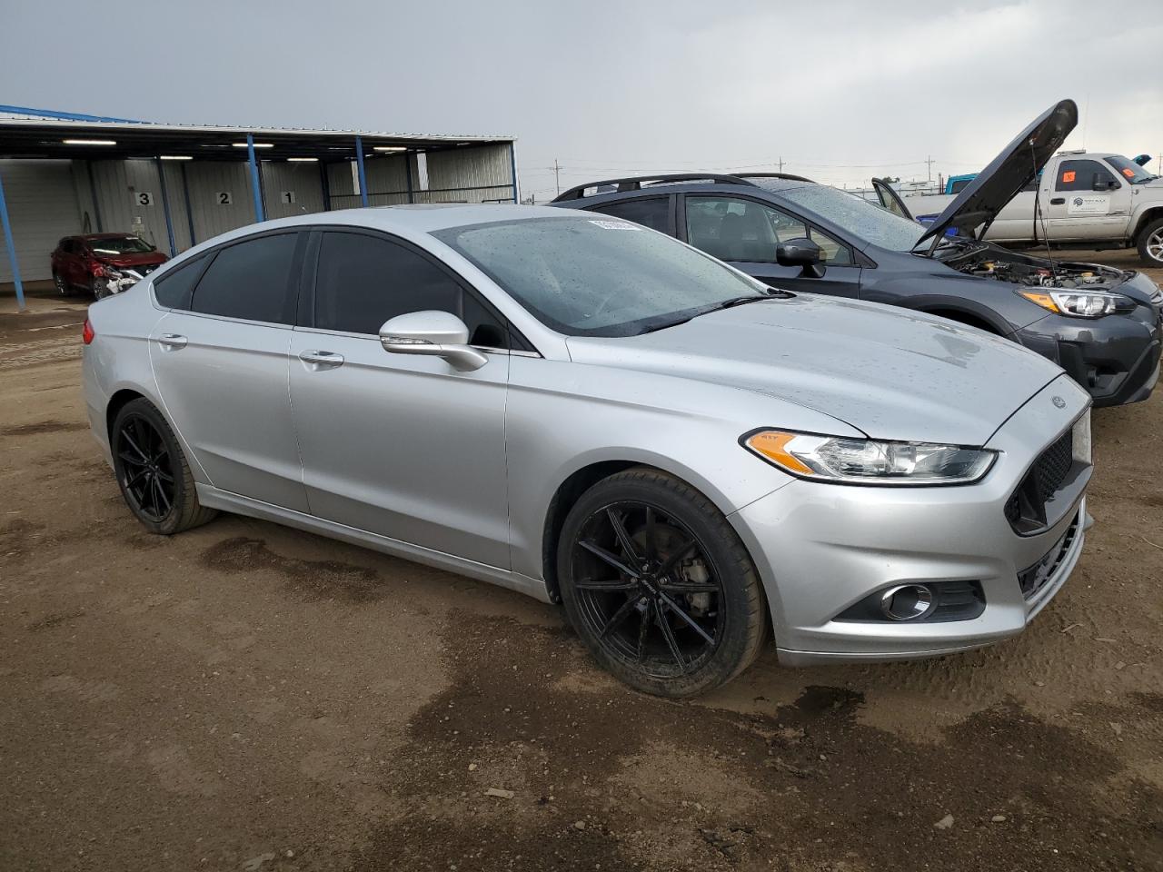 2014 Ford Fusion VIN 3FA6P0H79ER311513 Copart auction photo, hail damage thumbnail 4