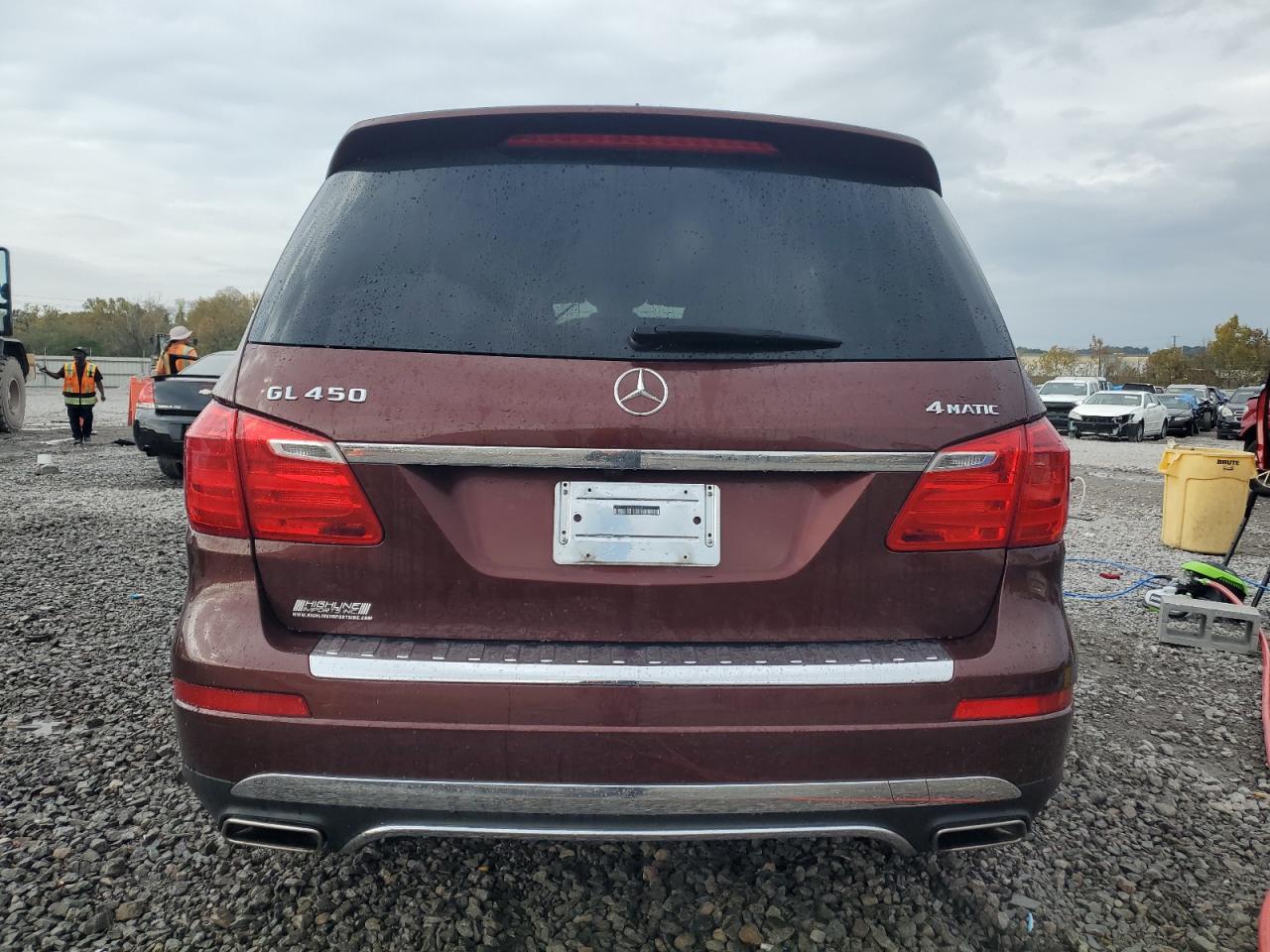 2013 Mercedes-Benz GL-klasse VIN 4JGDF7CE8DA173423 Copart auction photo, front end damage thumbnail 6