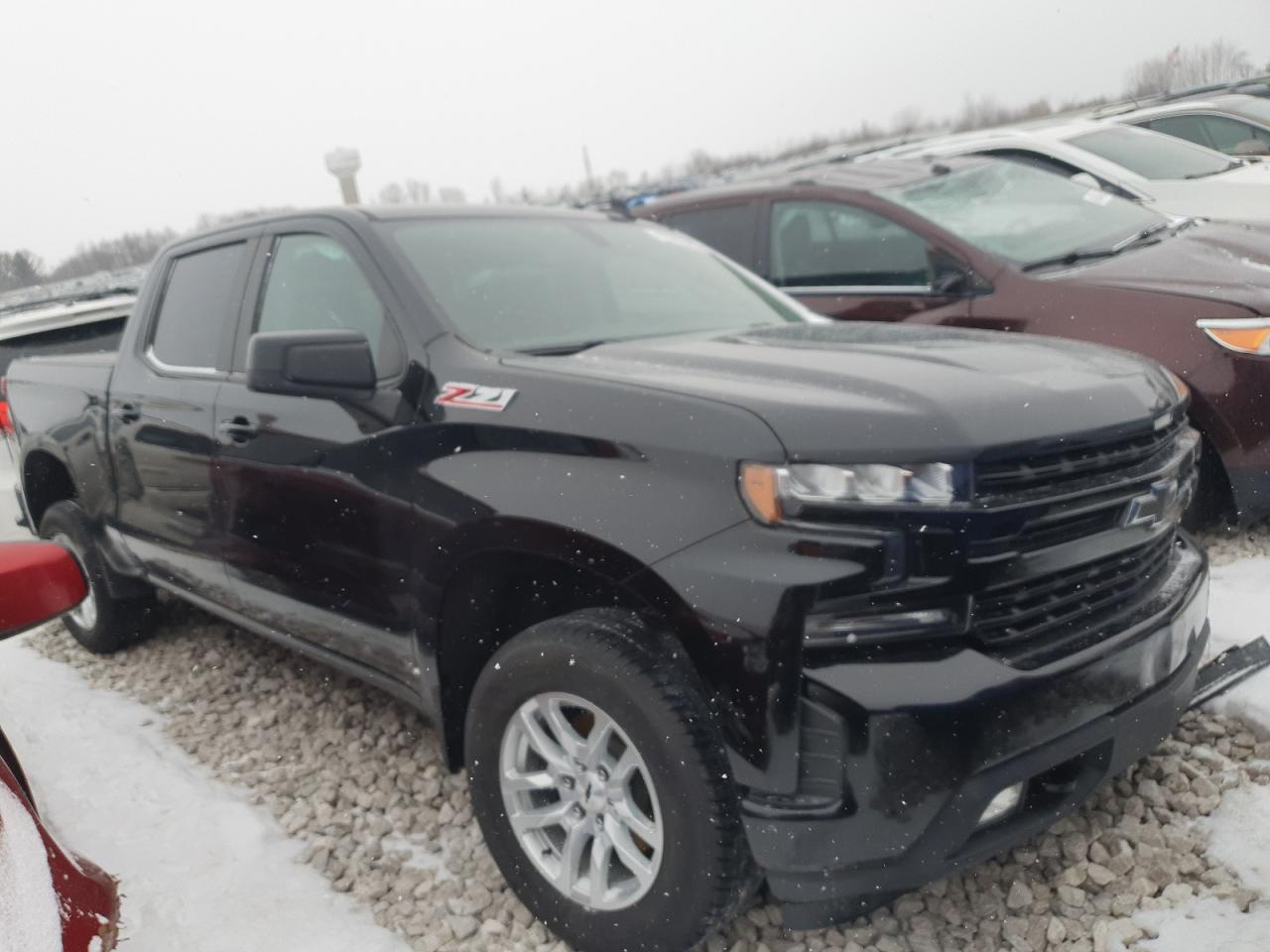 2021 Chevrolet Silverado VIN 1GCUYEED2MZ128065 Copart auction photo, front end damage thumbnail 4