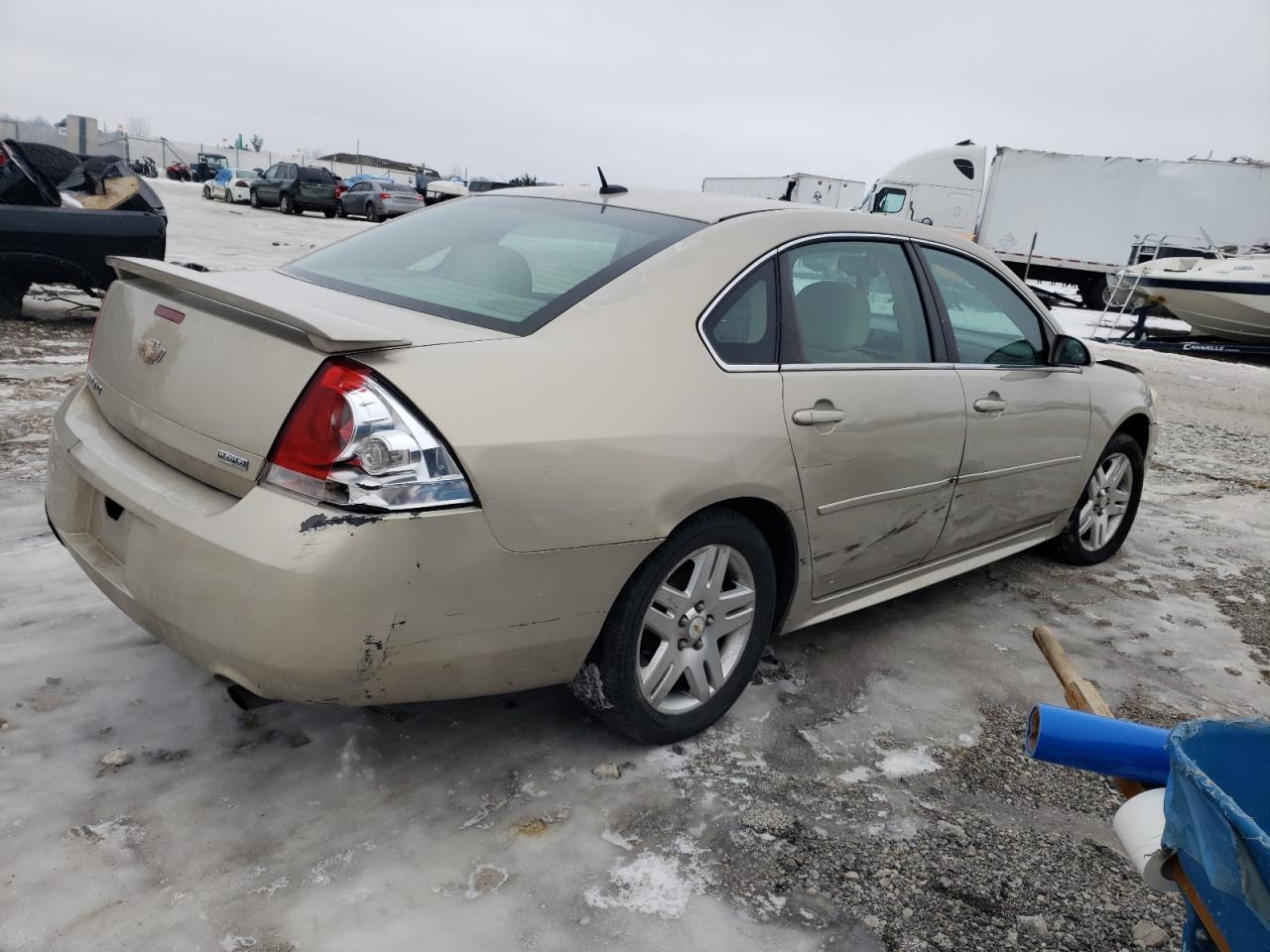 2012 Chevrolet Impala VIN 2G1WB5E32C1171192 Copart auction photo, all over damage thumbnail 3