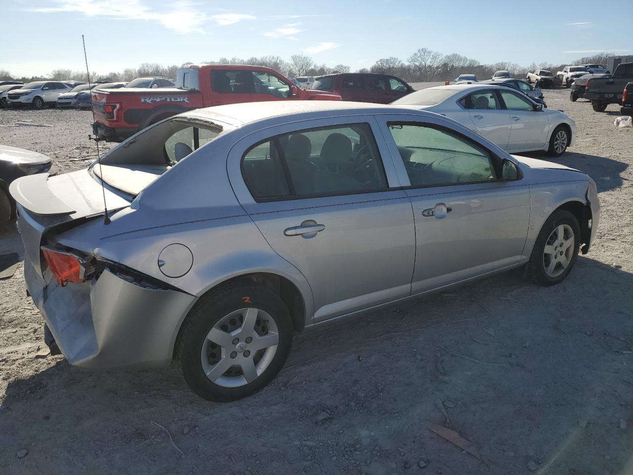 2007 Chevrolet Cobalt VIN 1G1AK55F077123719 Copart auction photo, rear end damage thumbnail 3